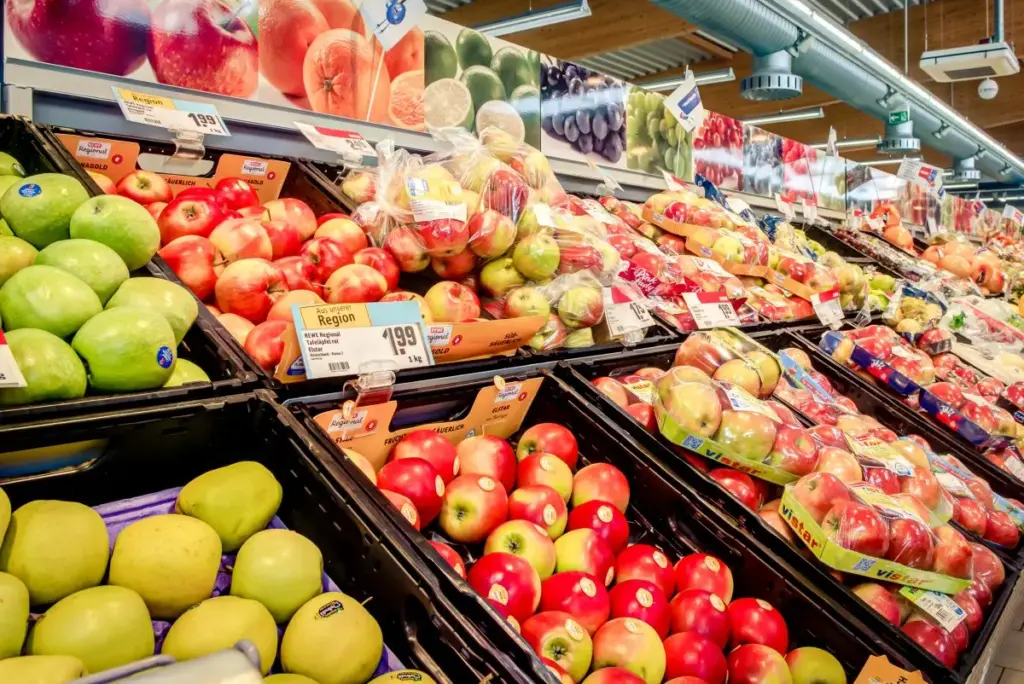 Supermarkt Rundgang